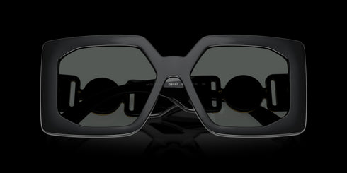 VERSACE 0ve4478u 55 Black W/ Dark Grey Accessories